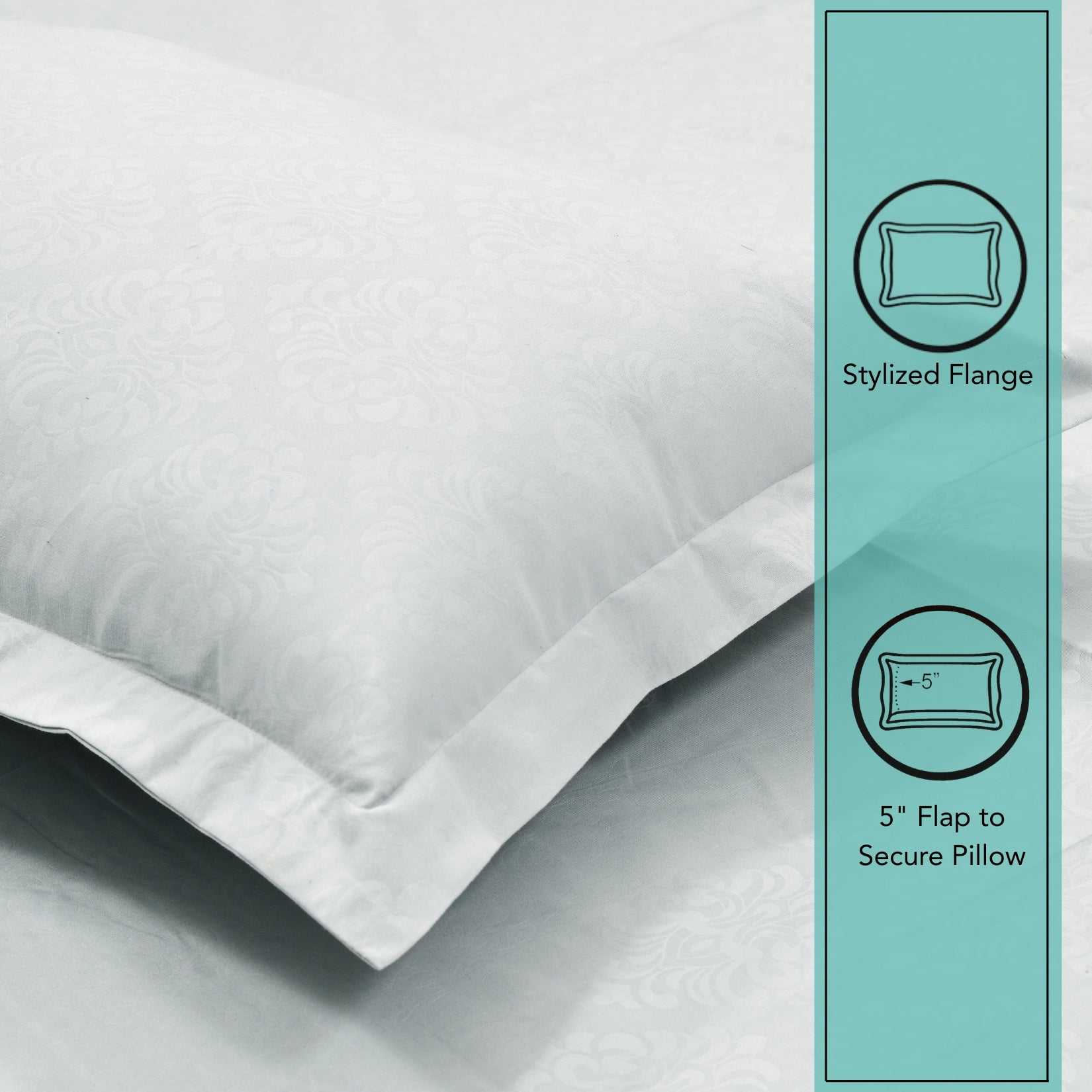 Jasmine Queen Fitted Sheet with 2 Pillow Covers 115 GSM Micropeach Embossed Jaquard Grey