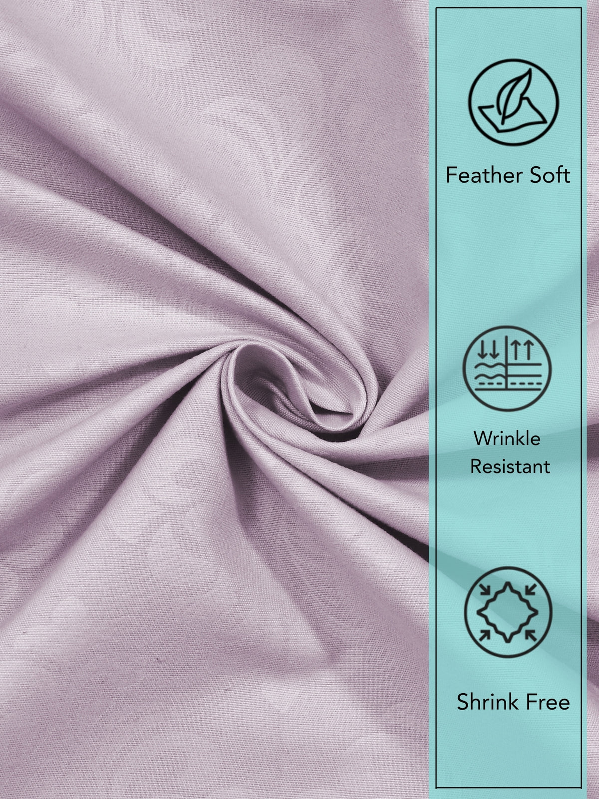 Jasmine 115 GSM Embossed Jacquard Micropeach Bedsheet with 2 Pillow Covers