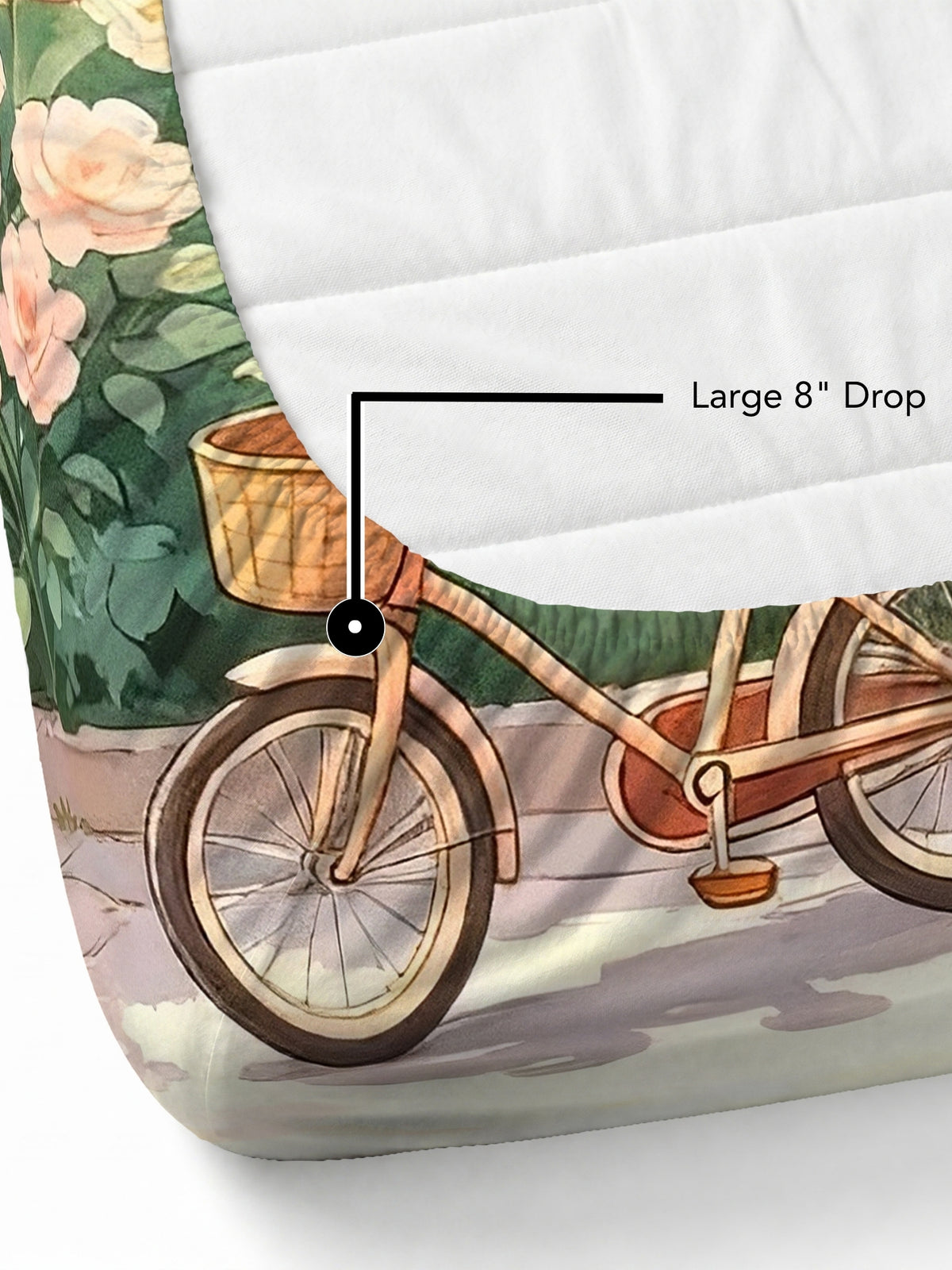 Homeful Style Canvas Stories Pictorial Printed 160 TC Bedsheet with 2 Pillow Covers
